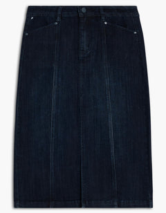 Alicia Straight Denim Skirt