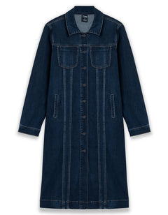 Lara Long Denim Jacket