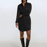 Gianna Denim Dress Shirt