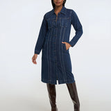 Lara Long Denim Jacket