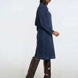 Lara Long Denim Jacket