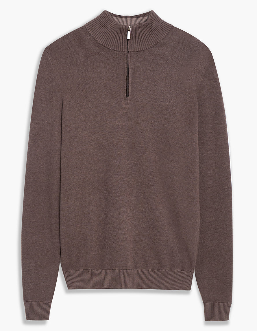 Nicolas Quarter Zip Sweater