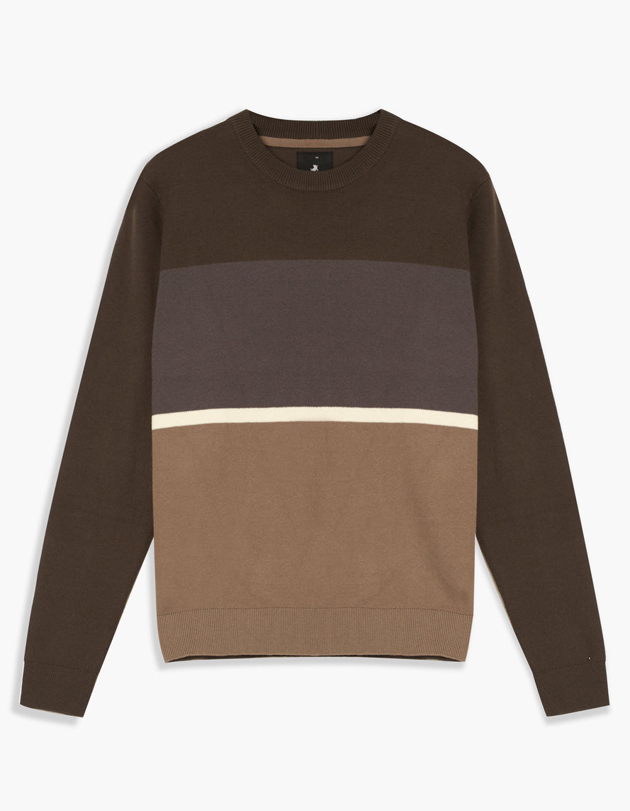 Wallace ColorBlock Sweater Pull