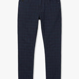Peter Slim Check Jeans