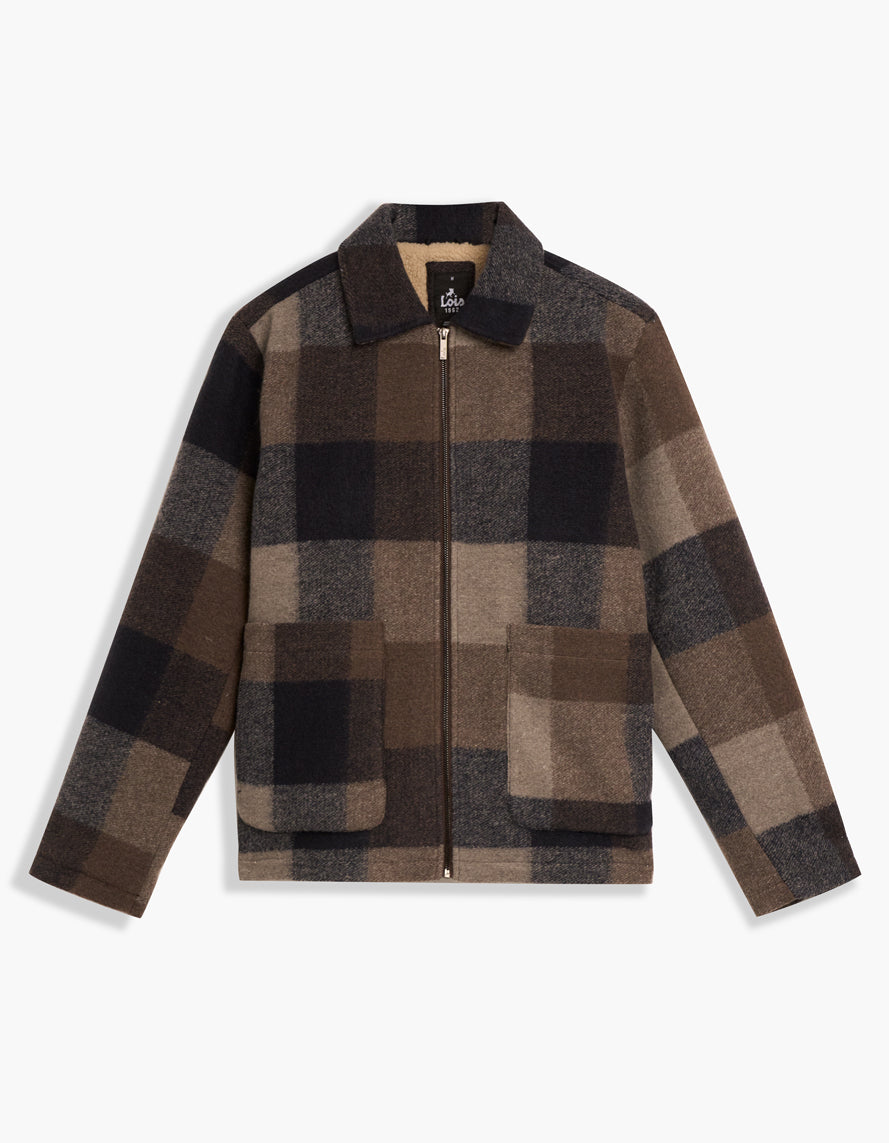 Rich Checkered Coat