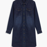 Gianna Denim Dress Shirt