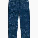 Gigi 7/8 Floral Denim Jeans