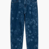 Gigi 7/8 Floral Denim Jeans