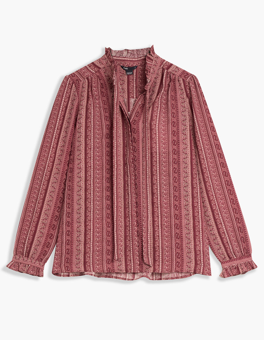 Sandrine Printed Blouse
