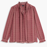 Sandrine Printed Blouse