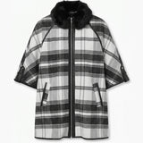 Frances Checked Cape