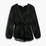 Angie Checked Blouse