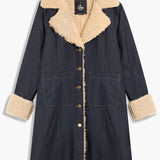 Erin bonded Sherpa Coat