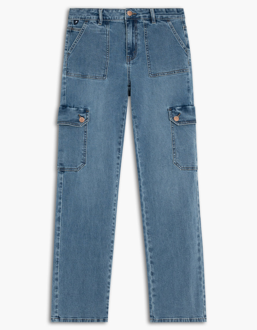 Erika Cargo Wide Jeans