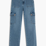 Erika Cargo Wide Jeans