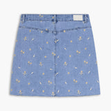 Simone Embroidery Denim Skirt