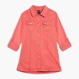 Anna Long Twill Jacket