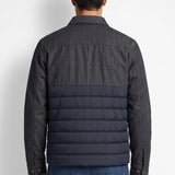 Johny Quilted Denim Coat