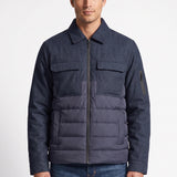 Johny Quilted Denim Coat