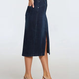 Alicia Straight Denim Skirt