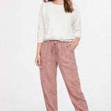 Georgia Cargo Linen Pant