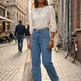 Erika Cargo Wide Jeans