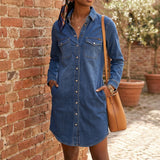 Gianna Denim Dress Shirt