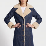 Erin bonded Sherpa Coat