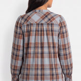 Estelle Checkered Blouse
