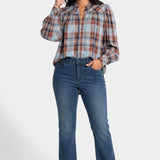 Estelle Checkered Blouse