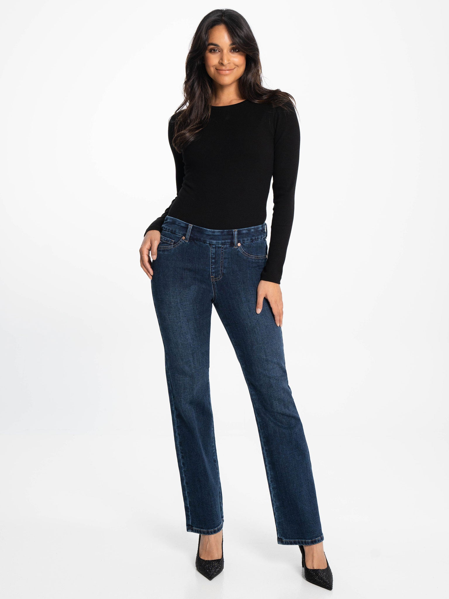 Maddie Denim foncé (8081587372284)