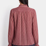 Sandrine Printed Blouse