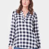 Tammy Checked Blouse